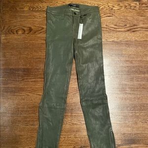 J Brand leather pants